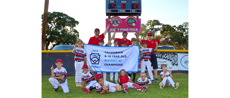 2023 8-10 Central All Stars D47 Champions!