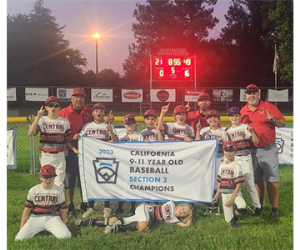 Central 11U All Stars are Section 2 Champs!